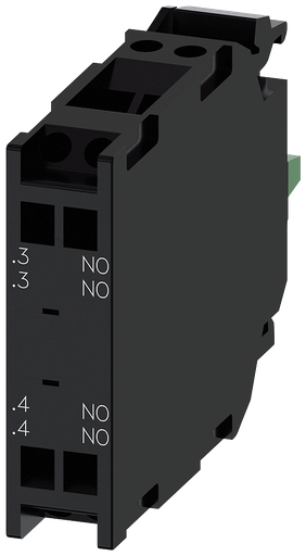 Product image for Siemens 3SU14001AA103DA0 CONTACT MODULE