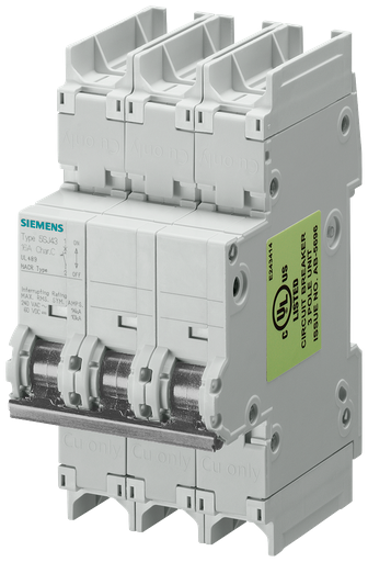 Product image for Siemens 5SJ4303-7HG41 MCB 5SJ4 3P 240V