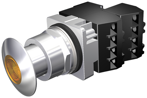 Product image for Siemens 52PP3G9U PUSHBUTTON,MTD,AMB,1 3