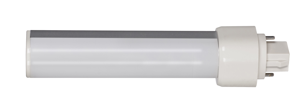 Product image for Satco S8532 9 Watt LED PL 2-Pin; 3500K; 950 Lumens; G24d base; 50000 Average rated hours; 120 Deg. Beam Angle; Horizontal; Type B; Ballast Bypass