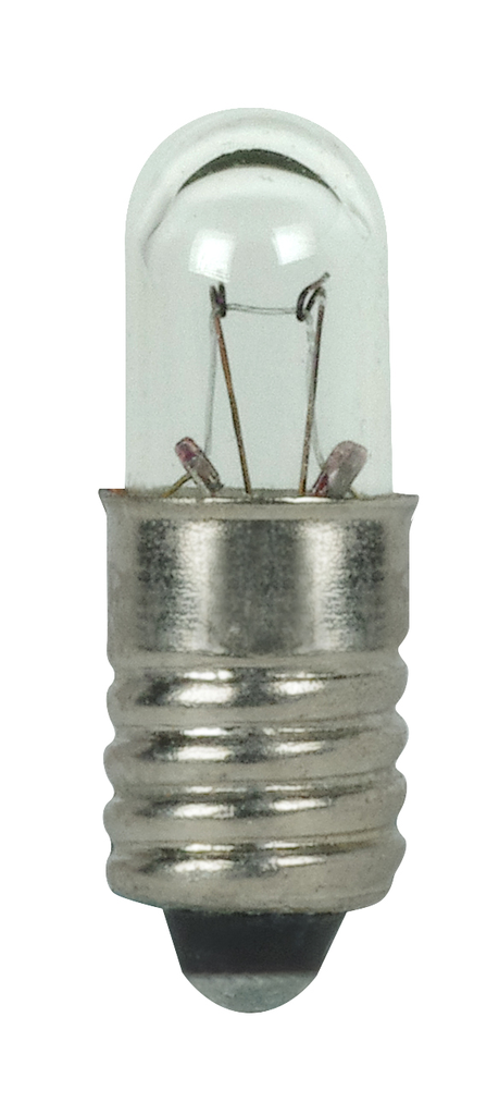 Product image for Satco S7117 1.12 Watt miniature; T1 3/4; 4000 Average rated hours; Midget Screw base; 28 Volt