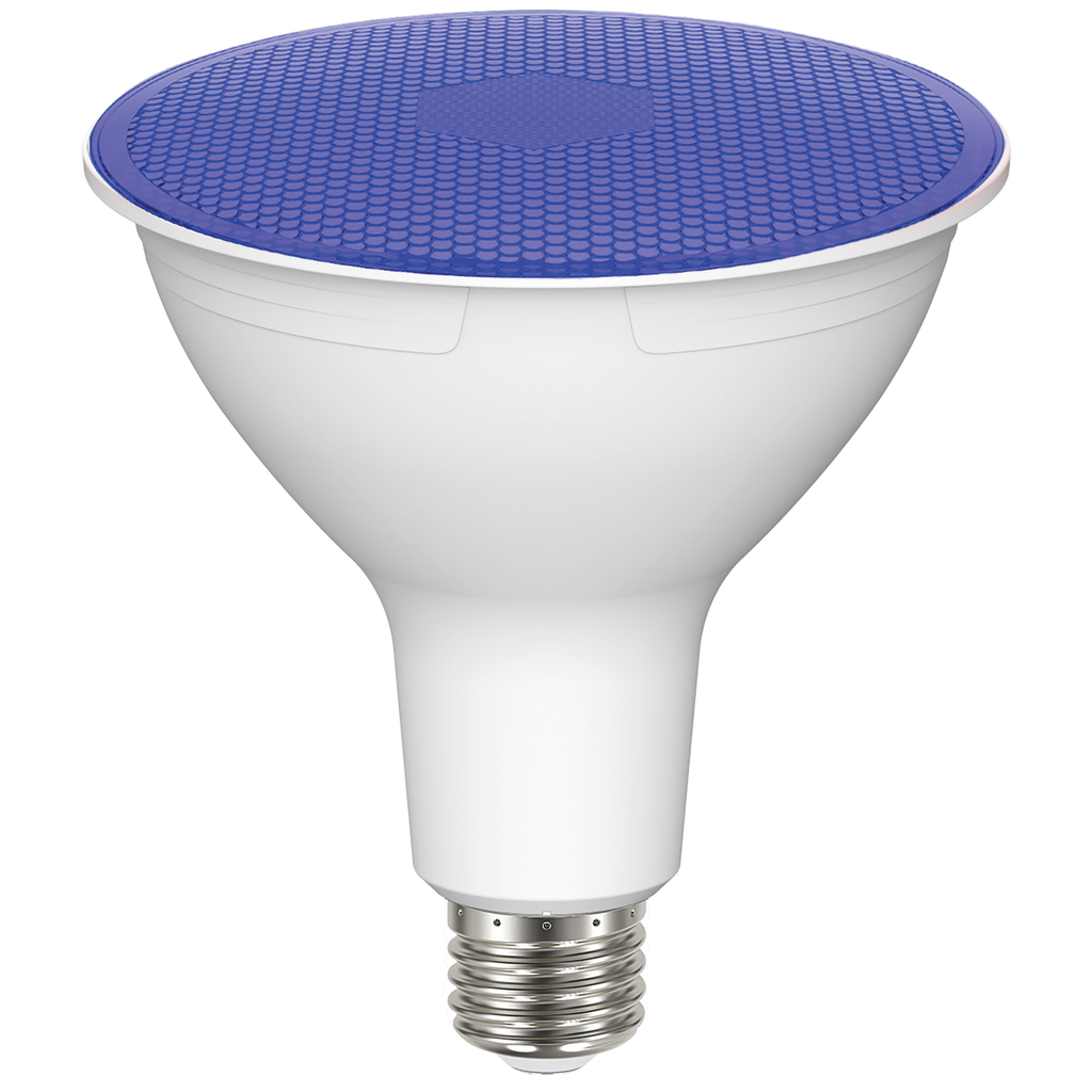 Product image for SATCO S29482 11.5PAR38/LED/90'/BLUE