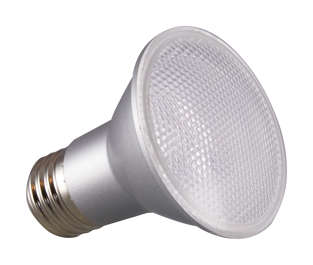 Product image for Satco S29406 6.5 Watt; PAR20 LED; 3000K; 40 deg. Beam Angle; Medium base; 120 Volt