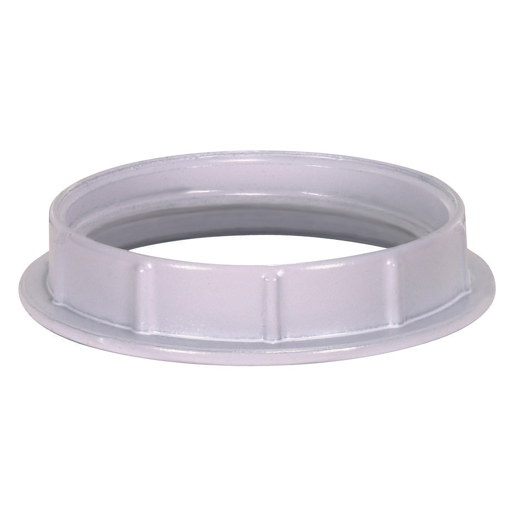 Product image for Satco 90/1074 Keyless Threaded Porcelain Socket With Cap And Ring; 1/8 IPS; CSSNP Scew Shell; Glazed; 660W; 250V; 100/10 Master