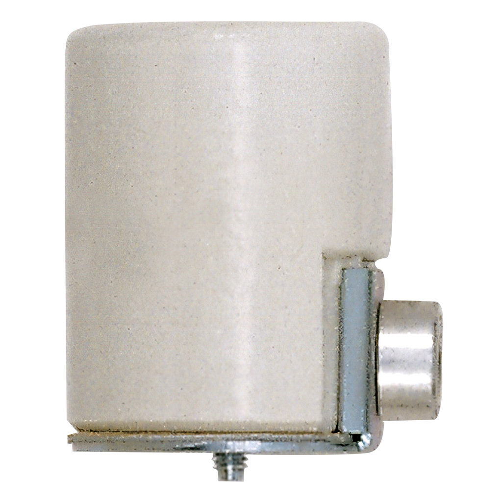 Product image for Satco 90/1108 Porcelain Socket With Side Outlet And Bushing; 1/8 IPS Bushing; CSSNP Screw Shell; Glazed; 660W; 250V; 100/10 Master