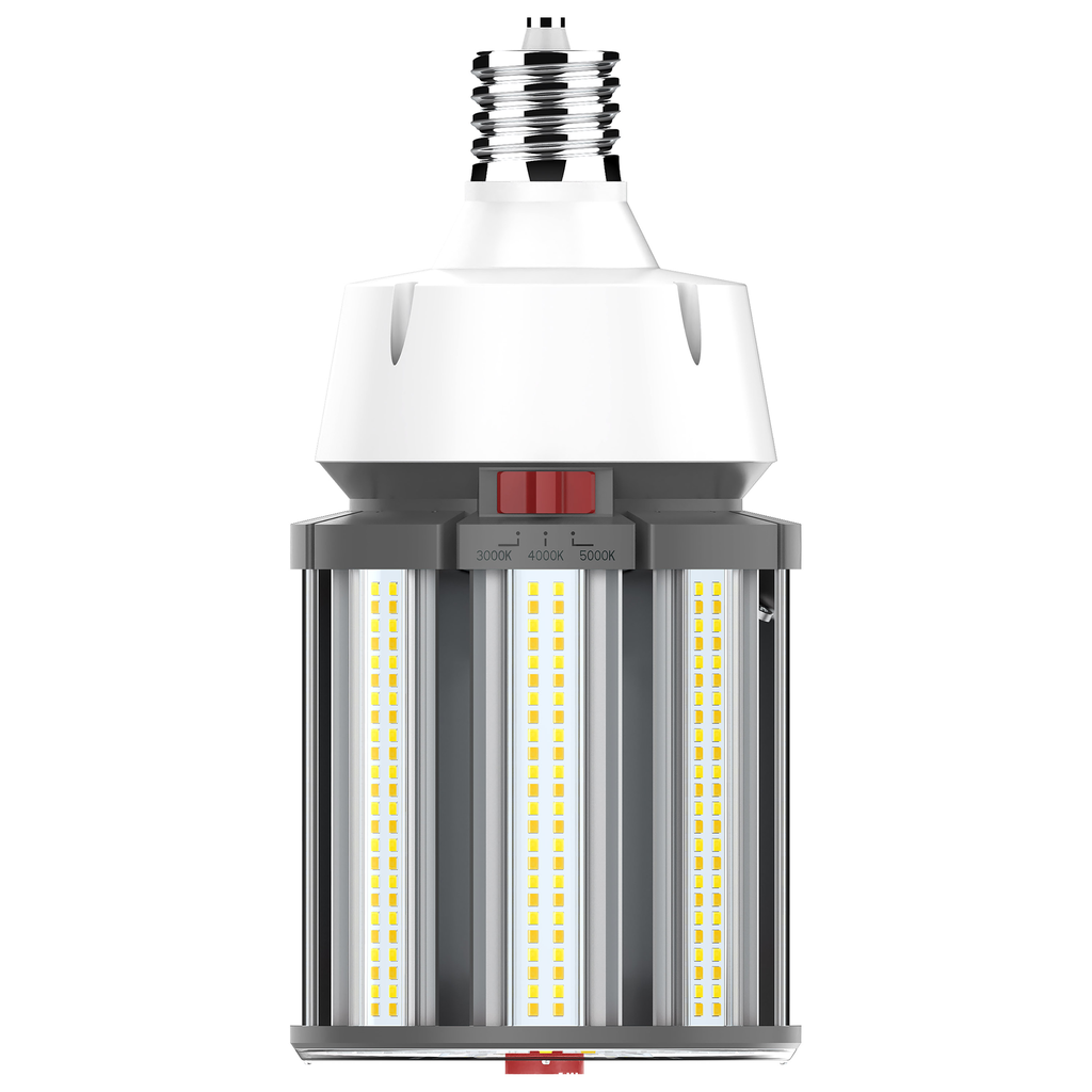 Product image for Satco S23144 100/80/63 Wattage Selectable; LED HID Replacement; CCT Selectable; Extended Mogul base; 100-277 Volt; ColorQuick Technology; PowerQuick Technology