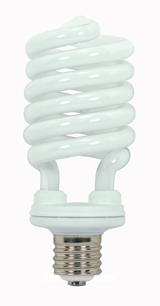 Product image for Satco S7379 65 Watt; T5 Compact Fluorescent; 6500K; 82 CRI; Mogul base; 120 Volt; Non-ballasted