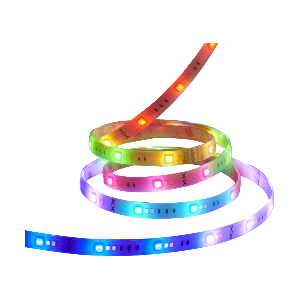 Product image for Satco S11264 8 Watt; 3FT; Extension; LED; RGBW Strip Light; Starfish IOT; 120 Volt; 800 Lumens