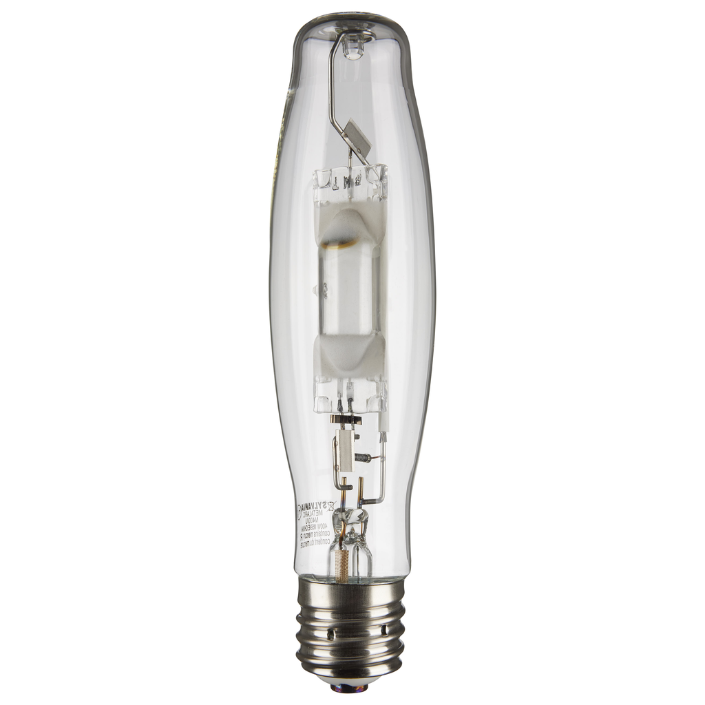 Product image for Satco S4389 400W Metal Halide HID; Mogul base; ET18; Clear; 65 CRI; 4000K