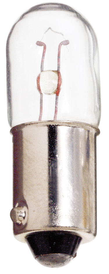 Product image for Satco S6910 1.58W miniature; T3 1/4; 3000 Average rated hours; Miniature Bayonet base; 6.3 Volt
