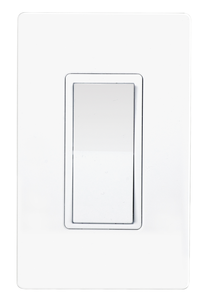 Product image for Satco 86/102 IOT Z-Wave In-Wall Light Switch; White