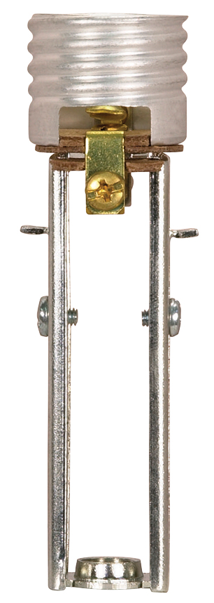 Product image for Satco 90/404 Keyless Socket With Paper Liner; 4" To 5-1/2"; Screw Terminals; 1/8 IP; 660W; 250V