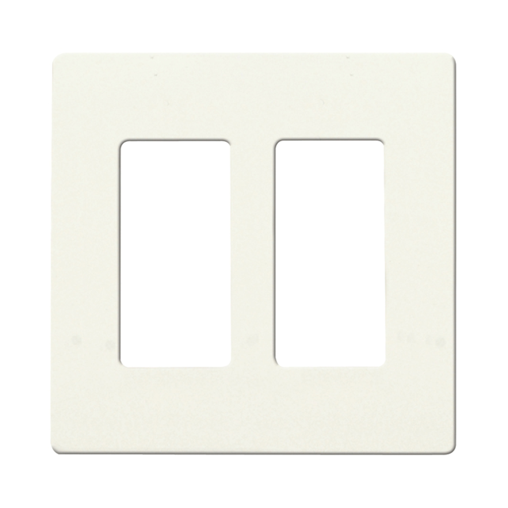 Product image for SAT 96/221 CLARO 2 GANG WALLPLATE WH