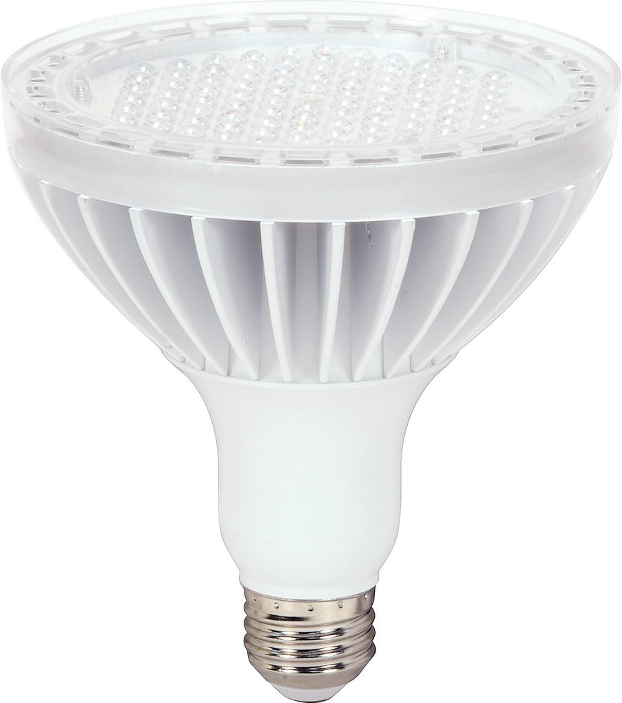 Product image for Satco S8984 - 17 watt; PAR38 LED; 2700K; 60' beam spread; Medium base; 120 volts