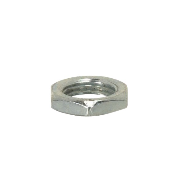 Product image for SAT 90/001 1/8 STEEL HEX NUT UNFINISHED