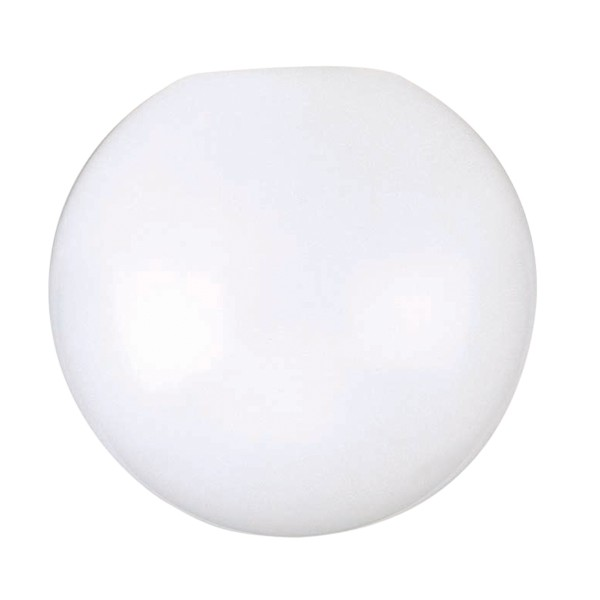 Product image for Satco 50/239 Neckless Poly Globe Shade; 18 in.; Diameter; 5-1/4 in.; Opening; White