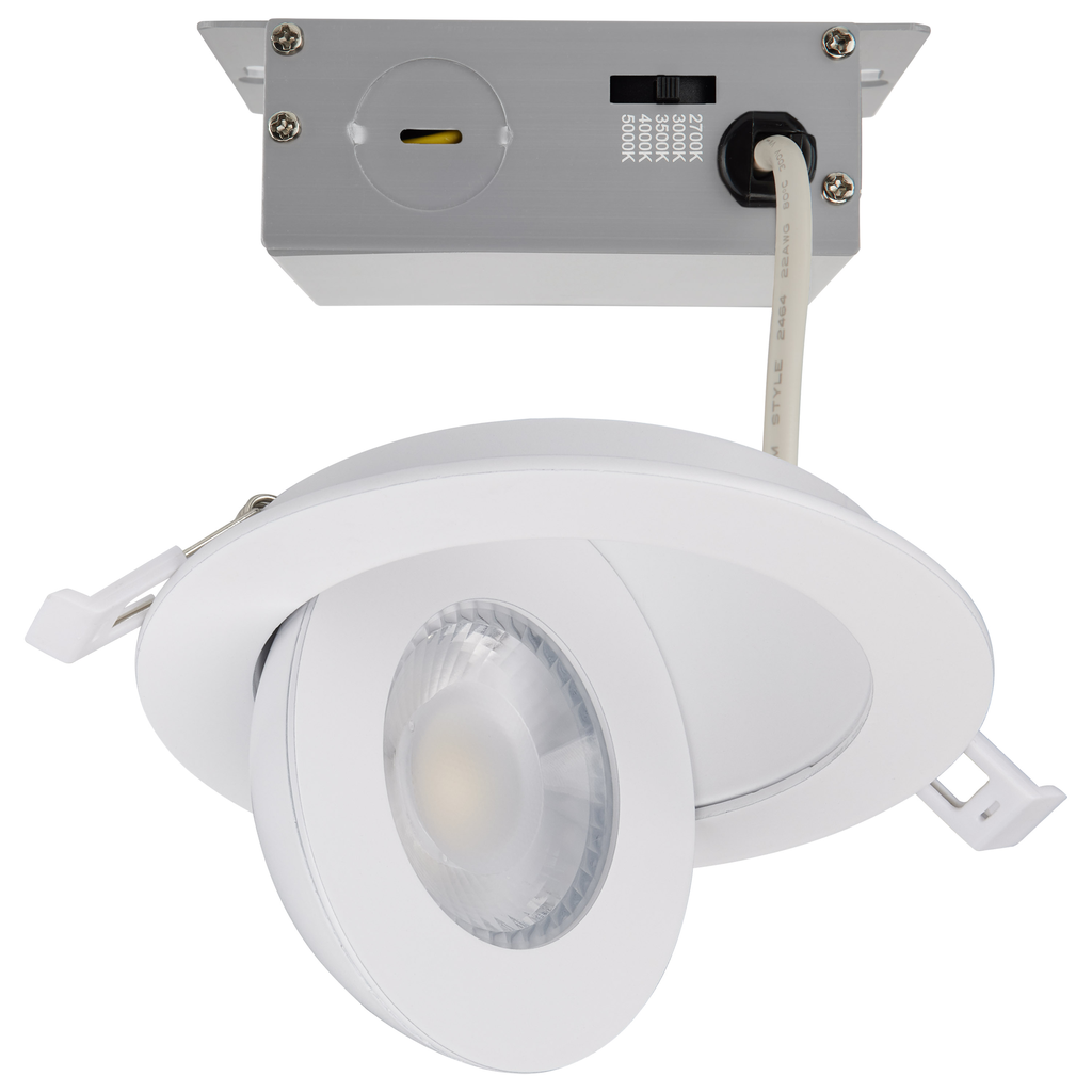 Product image for SATCO S11840 9WLED/GBL/4/CCT/RND/WH