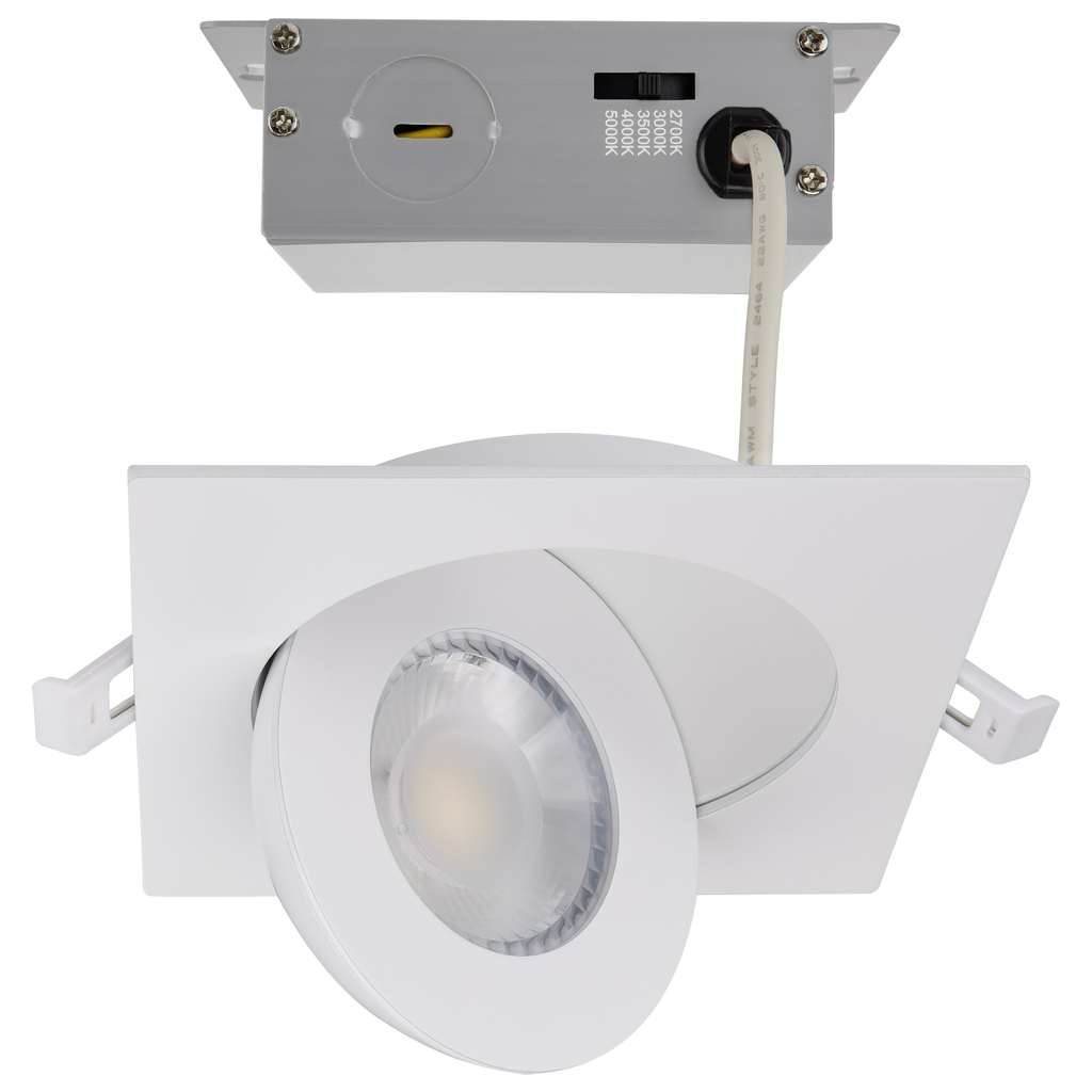 Product image for SATCO S11841 9WLED/GBL/4/CCT/SQ/WH