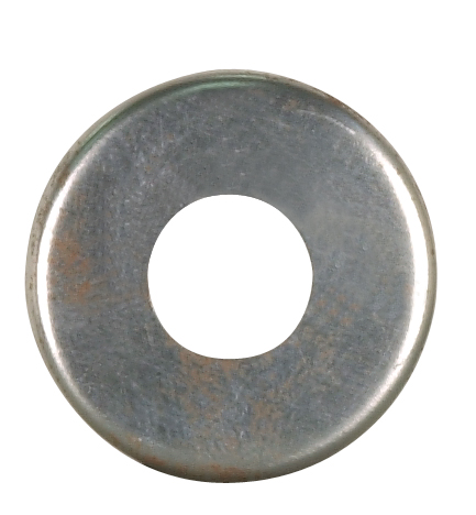 Product image for Satco 90/2056 Steel Check Ring; Curled Edge; 1/8 IP Slip; Unfinished; 1" Diameter