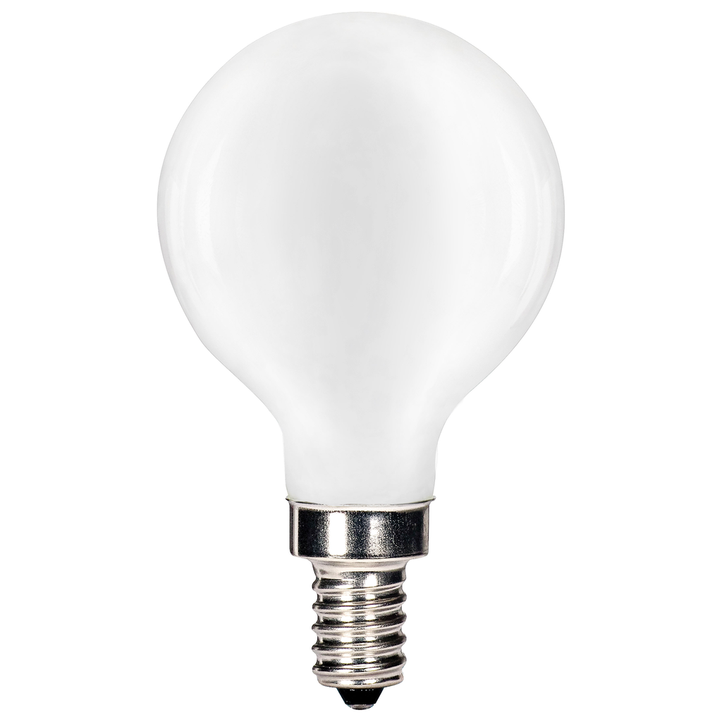 Mayer-DDS-4.5 Watt G16.5 LED - Soft White - Candelabra base - 2700K - 350 Lumens - 120 Volt-1