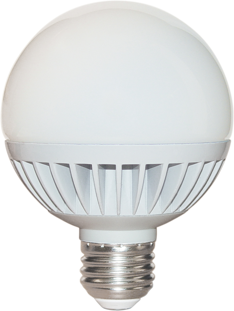 Product image for Satco S9069 - 8 Watt; G25 Globe LED; 5000K; Medium base; 120 Volt