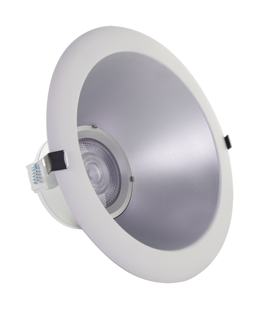 Product image for Satco S11815 23 Watt Commercial LED Downlight; 6 in.; Color Adjustable; Lumen Adjustable; 120-277 volt