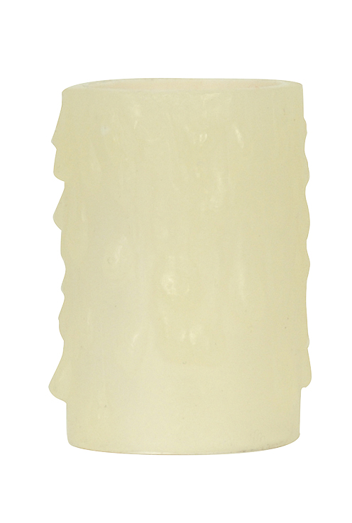Product image for SAT 80/1971 1 5/8" IVORY BEES WAX CANDLE