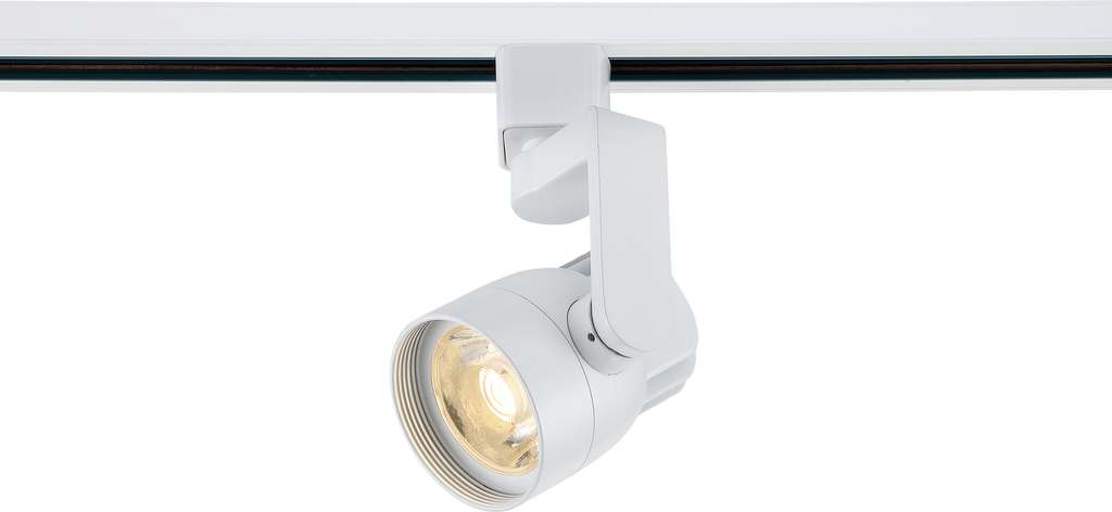 Product image for Nuvo TH421 1 Light - LED - 12W Track Head - Angle Arm - White - 24 Deg. Beam