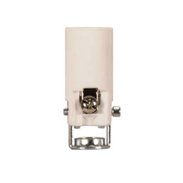 Product image for Satco 80/1893 Candelabra - Porcelain Sockets w/Paper Liner