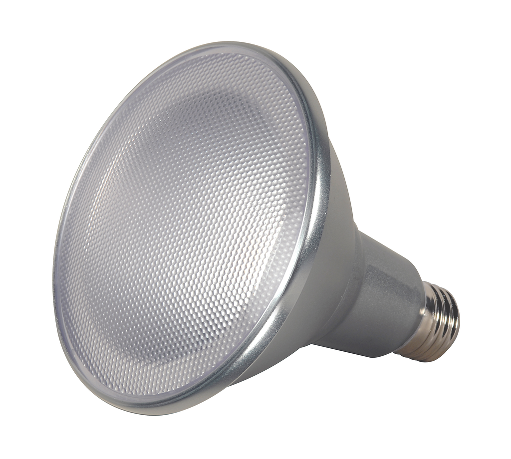 Product image for Satco S8584 15 Watt PAR38 LED; 3000K; 40 deg. Beam Angle; Medium base; 120 Volt
