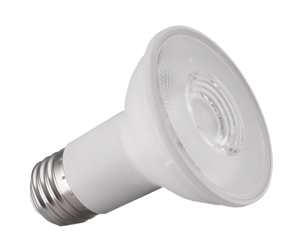 Product image for Satco S12211 6 Watt PAR20 LED; 4000K; 40 deg. Beam Angle; Medium base; 120 Volt