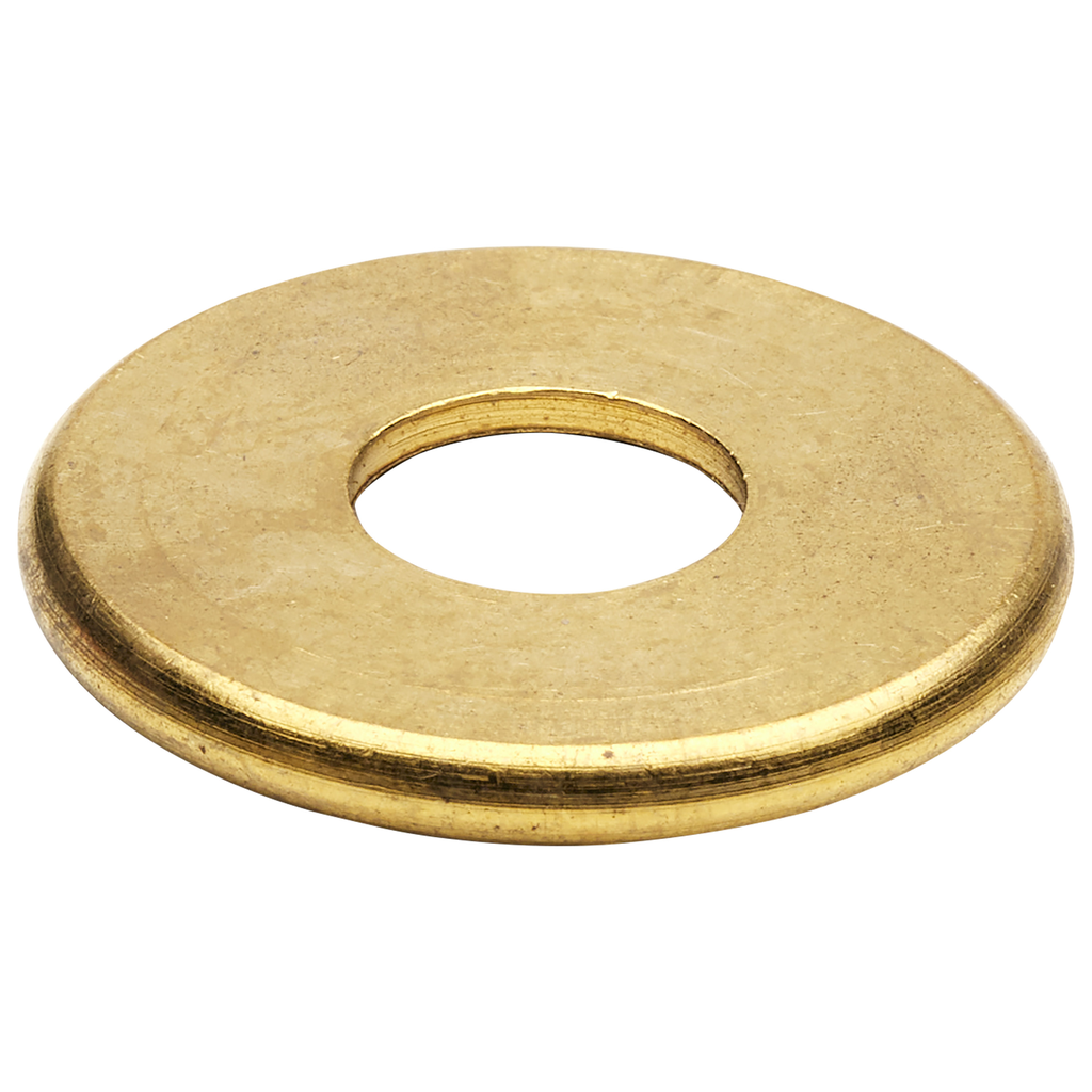 Product image for Satco 90/1090 Turned Brass Check Ring; 1/8 IP Slip; Burnished And Lacquered; 1" Diameter