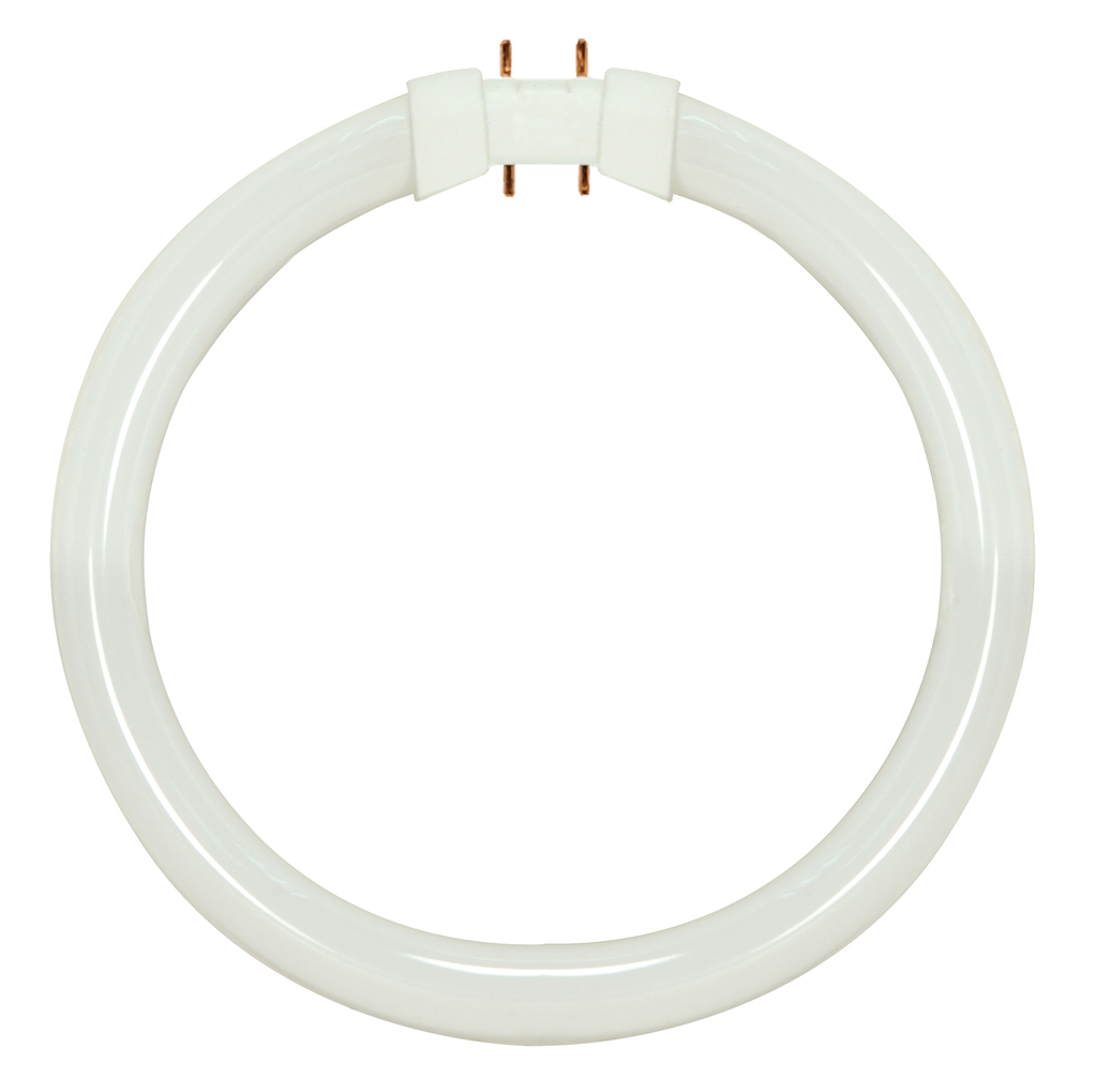 Product image for Satco S8155 22 Watt; T5; Circline Fluorescent; 3000K Warm White; 82 CRI; 2GX13 (4-Pin) base