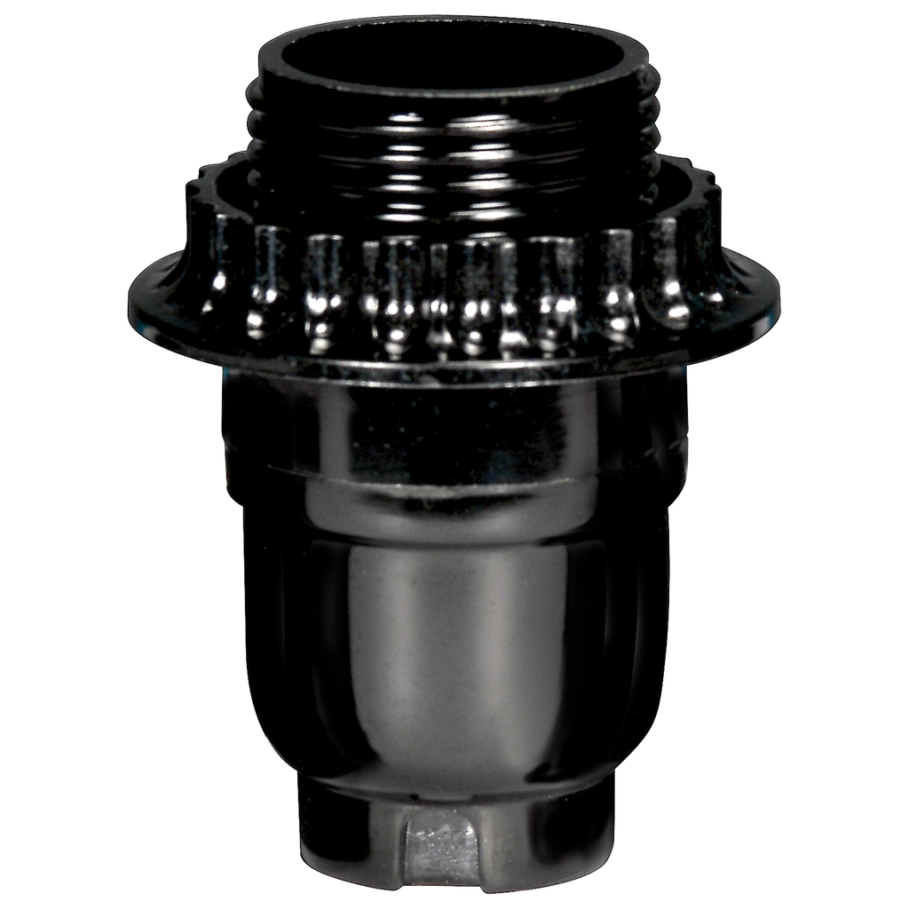 Product image for Satco 80/2280 Full Size Keyless Socket; 1/8 IP Cap; Metal Bushing; Phenolic
