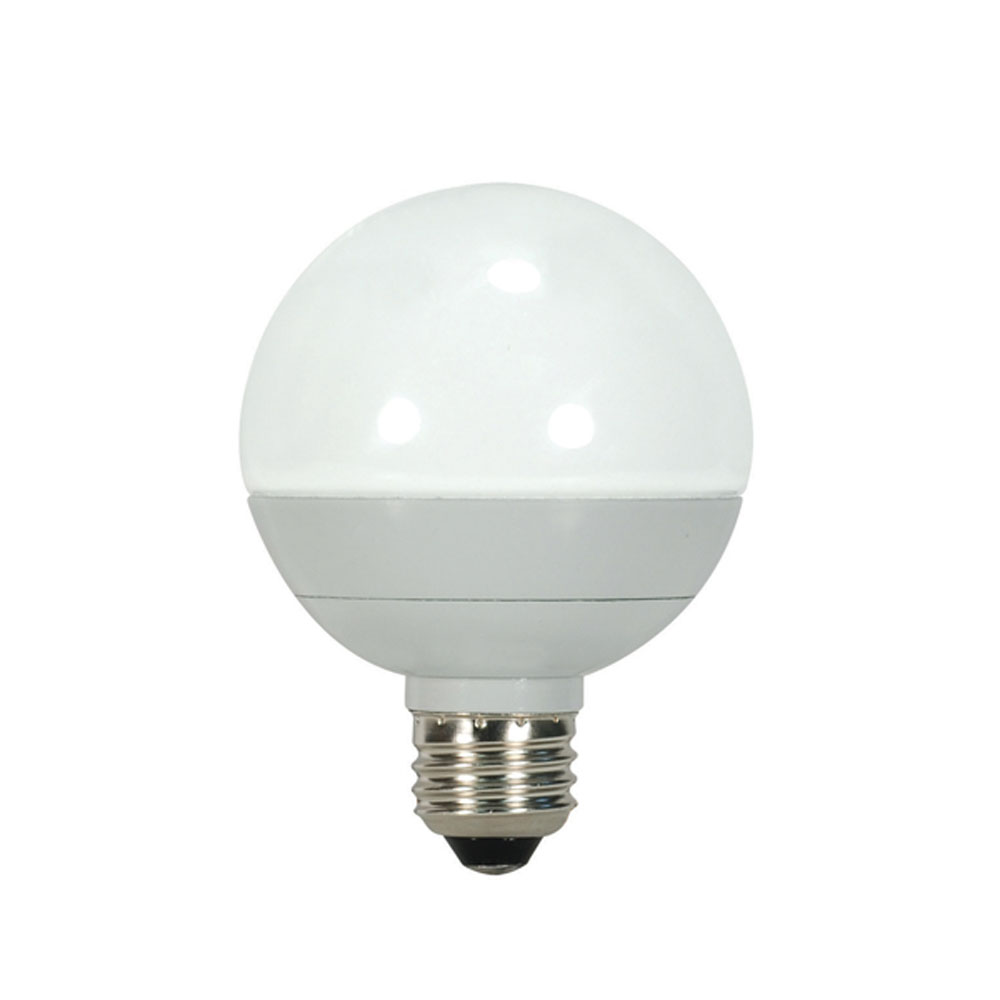 Product image for Satco S8783 - 7 Watt; G25 Globe; 3000K; Medium base; 120 Volt