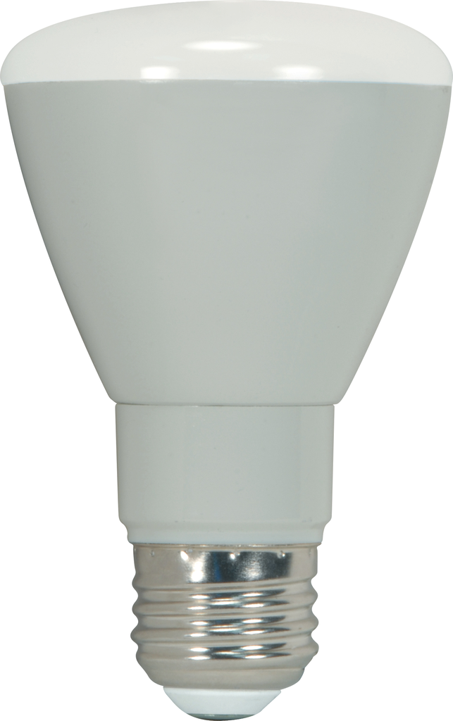 Product image for Satco S9143 Discontinued - 7 watt; LED R20; 5000K; 106' beam spread; Medium base; 120 volts; dimmable