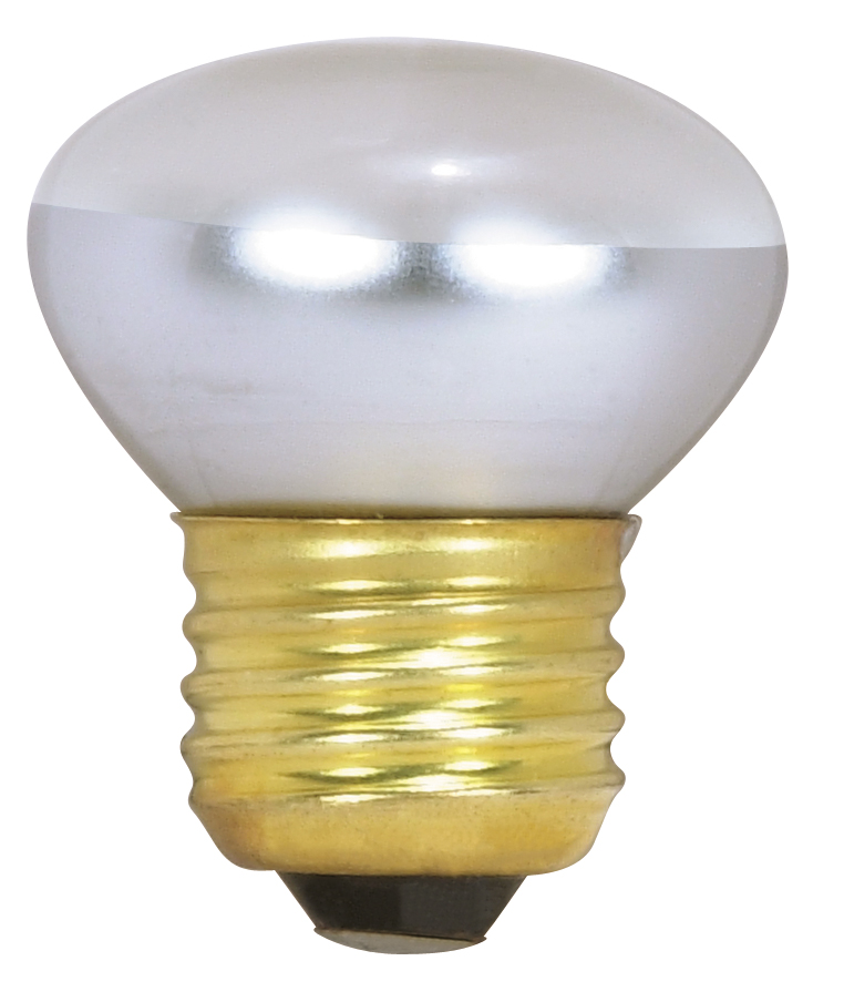 Product image for Satco S3602 40W R14 Stubby Incandescent; Clear; 1500 Average rated hours; 280 Lumens; Medium base; 120 Volt