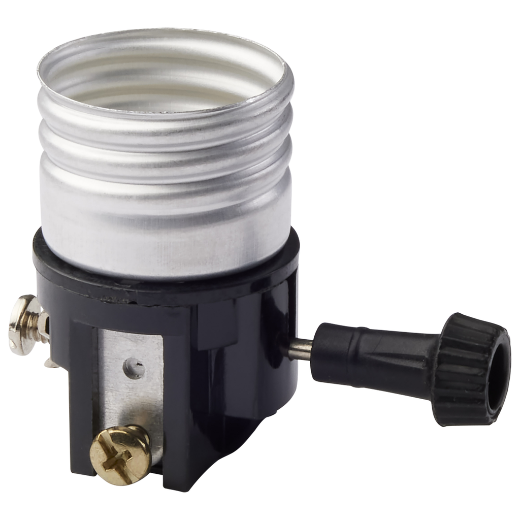 Product image for Satco 90/1140 3-Way Turn Knob Interior Mechanism With Screw Terminals; 250W; 250V