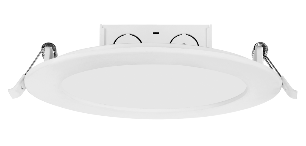 Product image for Satco S29063 11.6 watt LED Direct Wire Downlight; Edge-lit; 5-6 inch; 4000K; 120 volt; Dimmable
