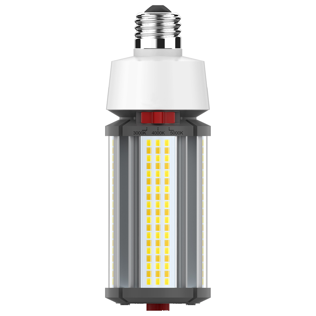 Product image for Satco S23147 22/18/16 Wattage Selectable; LED HID Replacement; CCT Selectable; Medium base; 100-277 Volt; ColorQuick Technology; PowerQuick Technology