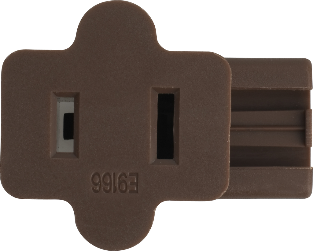 SAT 90/793 BROWN FEMALE POL. GILBERT PLUG Product image for SAT 90/793 BROWN FEMALE POL. GILBERT PLUG