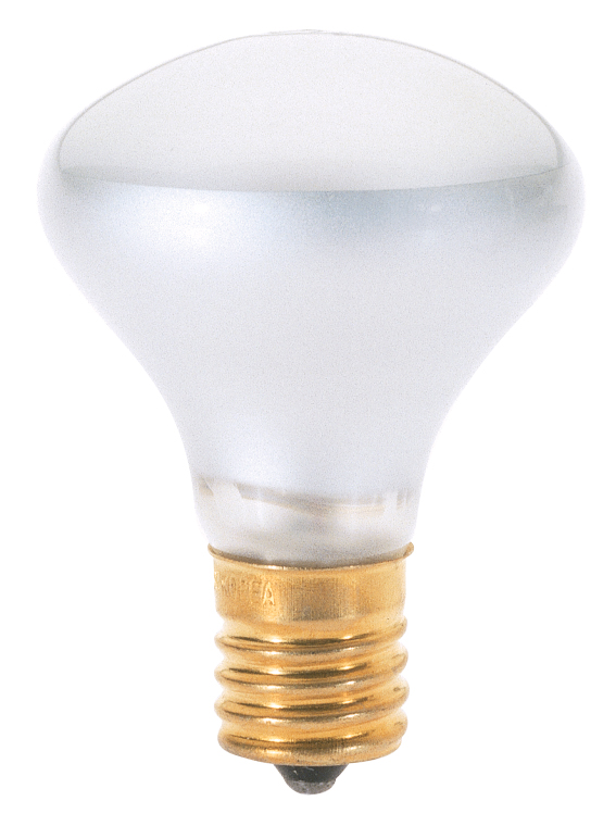 Product image for Satco S3205 25 Watt R14 Incandescent; Frost; 1500 Average rated hours; 135 Lumens; Intermediate base; 120 Volt