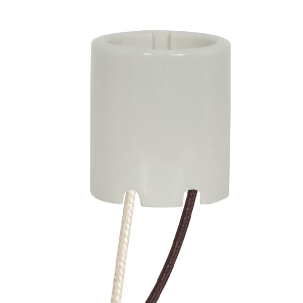 Product image for SAT 80/1875 4KV MED BASE GLZ PORC CSSNP
