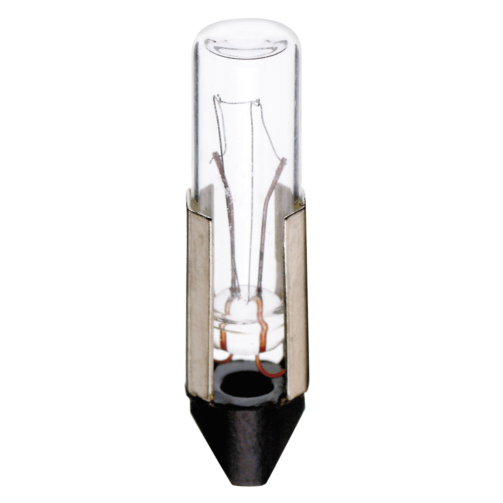 Product image for Satco S6904 1.75 Watt miniature; T2; 10000 Average rated hours; Telephone Slide base; 24 Volt