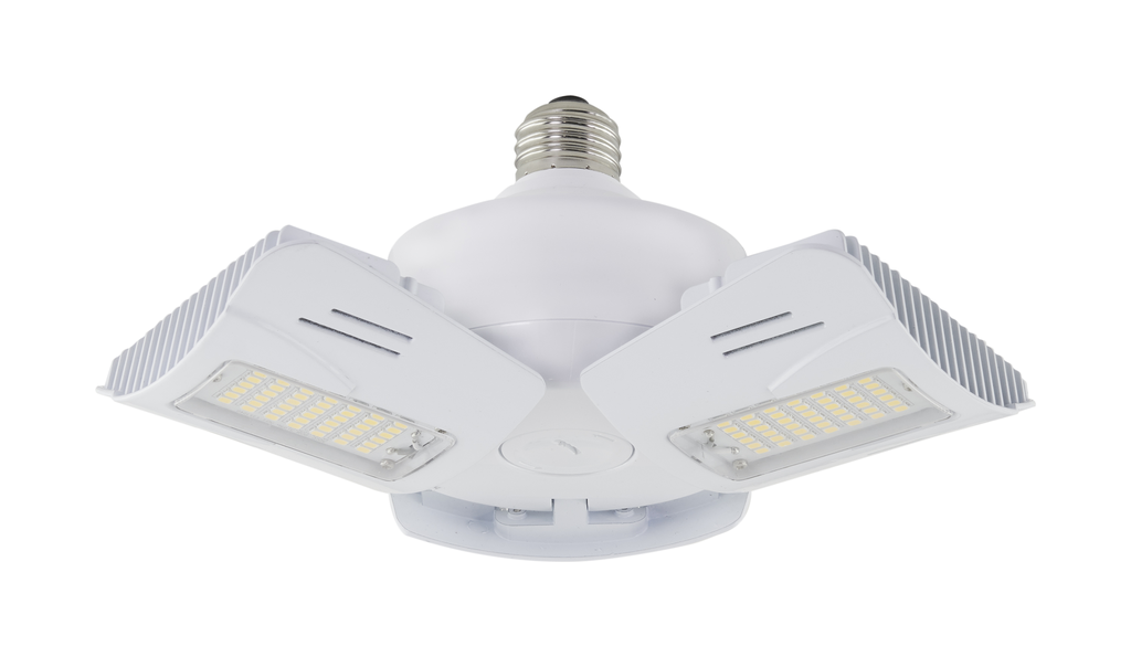 Product image for Satco S13118 60 Watt LED Utility Light 4000K; Medium base; Adjustable Beam Angle; 100-277 Volt