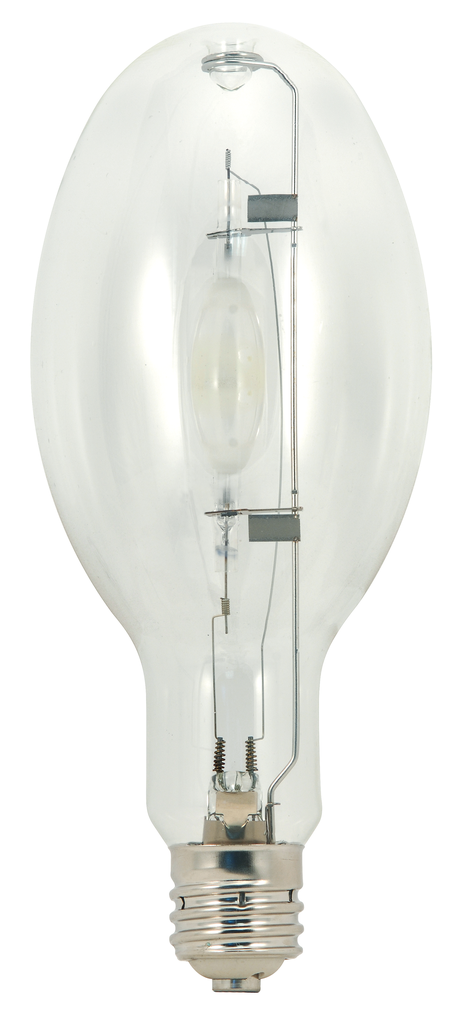 Product image for Satco S5841 320 Watt; Metal Halide HID; Mogul base; ED28; Clear; 65 CRI; 4200K