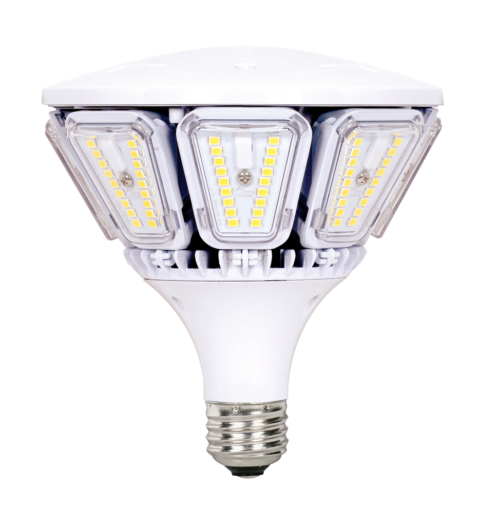 Product image for Satco S9779 40 Watt Post Top LED; 3000K; Medium base; Post top; 100-277 Volt