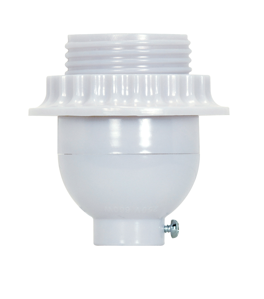 Product image for SAT 80/2530 WHITE PHENOLIC SHORT KEYLESS