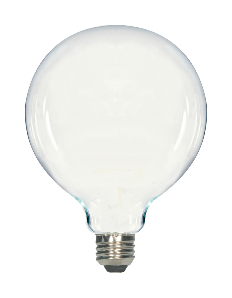 Product image for Satco S11368 8 Watt G40 LED; Soft White; Medium base; 3000K; 120 Volt