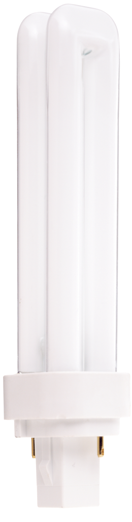 Product image for Satco S8323 18W pin-based Compact Fluorescent; 3500K; 82 CRI; G24d-2 base